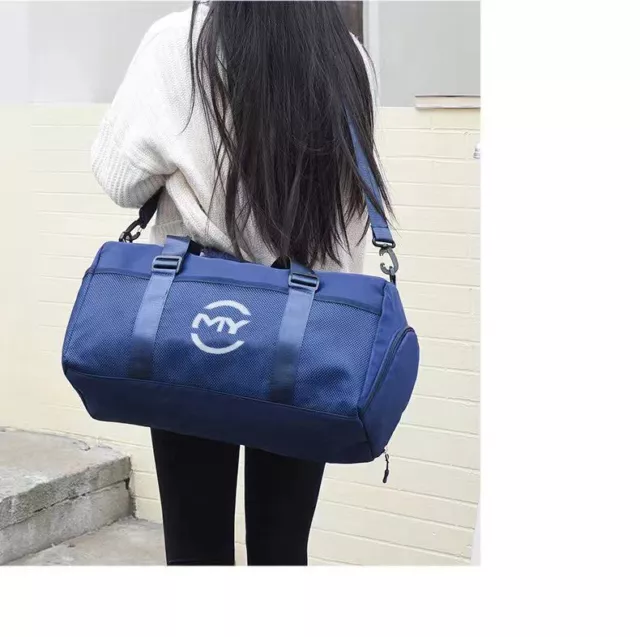 Men Women Canvas Duffle Bag Travel Yoga Holiday Gym Handbag Weekend Luggage Bag 3