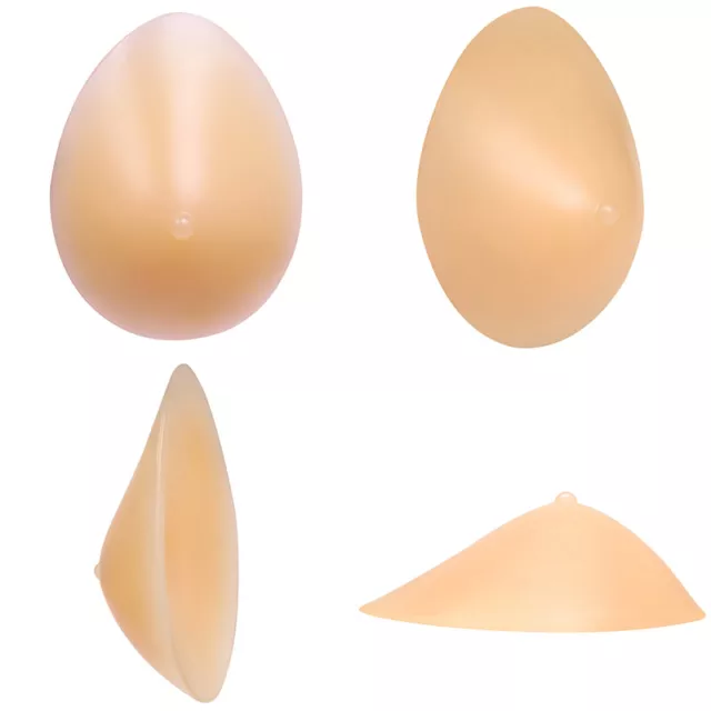 SILICONE BREAST FORM for Mastectomy Prosthesis Fake Boob Bra Enhancer  Insert US $25.99 - PicClick
