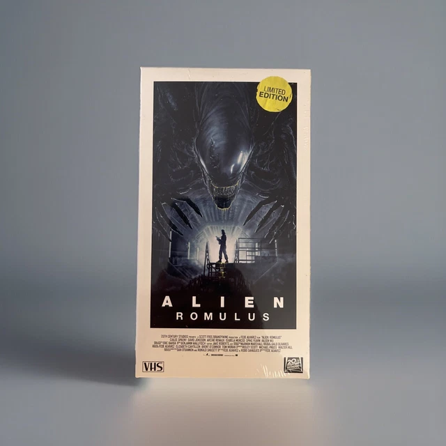 ALIEN ROMULUS (VHS) Limited Edition 2024 Retro Aliens Scifi Horror