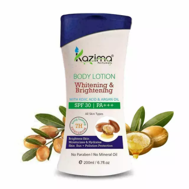 KAZIMA LOTION POUR LE CORPS Blanchissante et Éclaircissante (200ML) |...