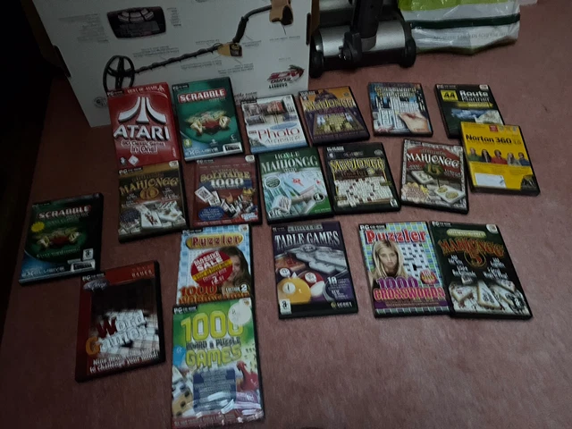 Job Lot Of Pc-Cd Rom Games Crosswords Etc