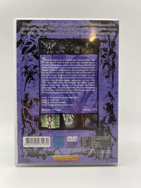 Ninja Scroll - Die Serie, Vol. 01 (Episoden 1-4) von Jack... | DVD | Zustand gut 2
