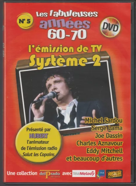 Les Fabuleuses Années 60-70 Dvd 5 Michel Sardou Eddy Mitchell Platters Delpech