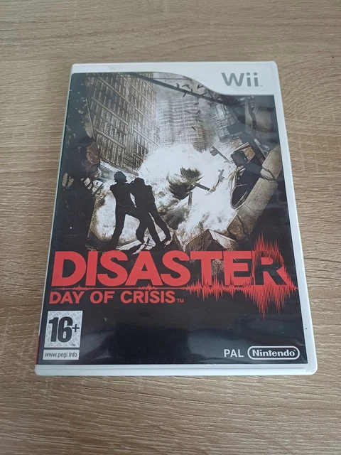 Jeu Wii Disaster: Day Of Crisis - Bon état, Sans Notice, Prêt à Jouer !