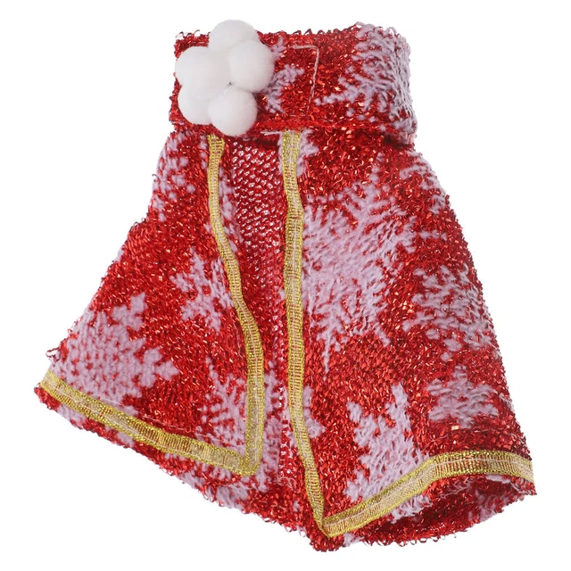 Capa de gato fiesta de Navidad, disfraz de perro cómodo, disfraz decorativo de gato,