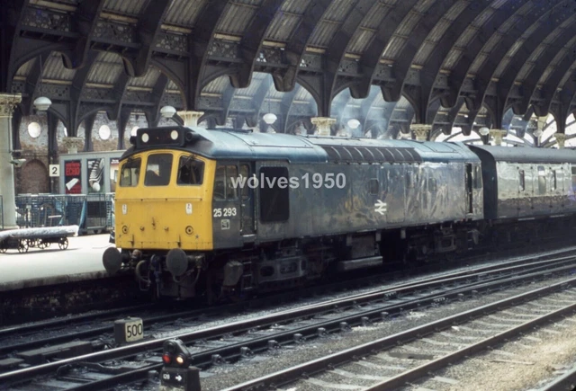 BR SULZER TYPE 2 Class 25 25293 Original Railway Slide £4.20 - PicClick UK