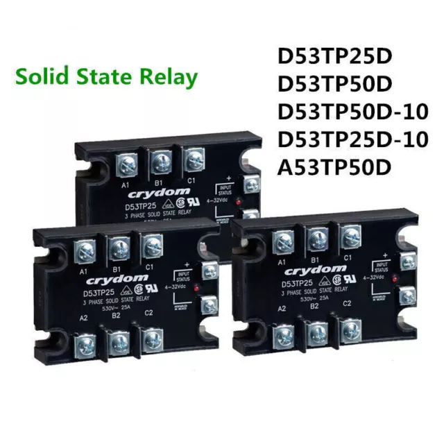 1pc Solid State Relay D53TP25D/50D D53TP50D-10/25D-10 A53TP50D For Crydom