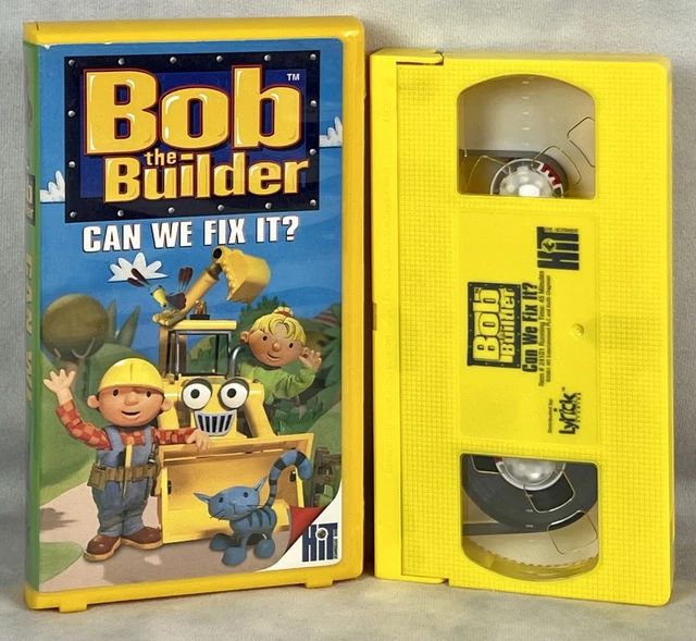 Bob The Builder Can We Fix It Vhs 2001 Play Tested £959 Picclick Uk 