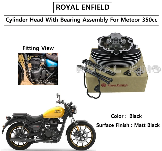 ROYAL ENFIELD METEOR 350cc "Cylinder Head With Bearing Assembly 348.79
