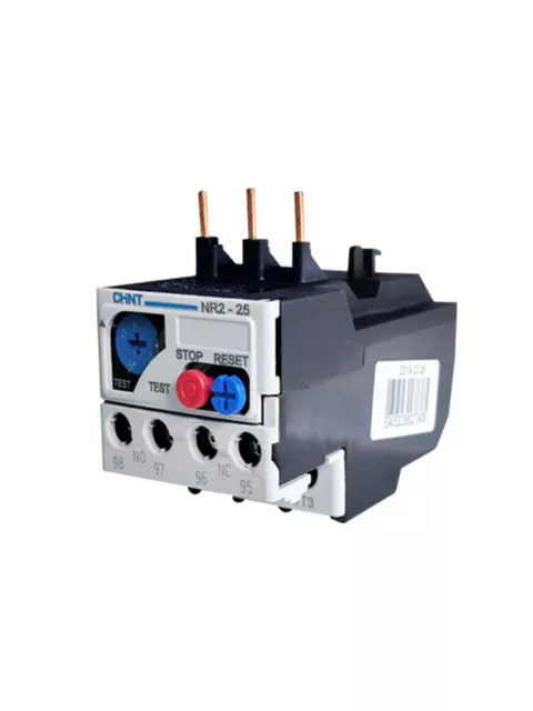 Thermal overload protection relay NR2-25 CHNT For Contactor Stop/reset Buttons