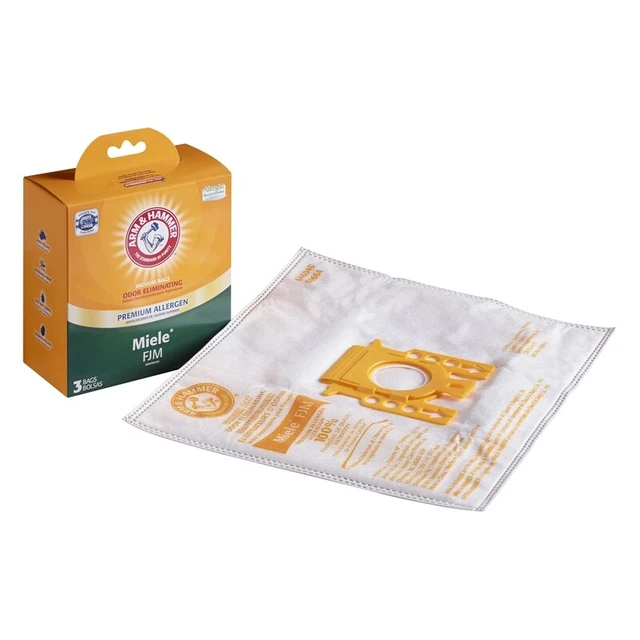 Arm & Hammer 64604HQ Miele FJM Allergen Reducing Vacuum Bag