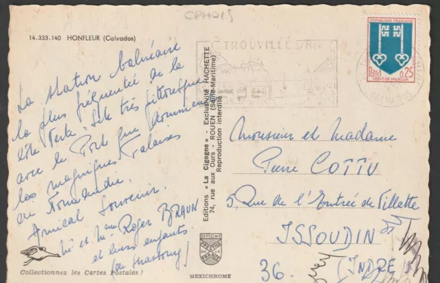Carte Postale France : Honfleur - Souvenir 2