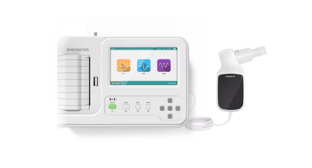 SP100 portable Spirometer lung function testing device FVC SVC Touch Screen NEW