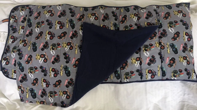 Pottery Barn Kids Mackenzie Hot Wheels™ Monster Trucks™ Nap Mat NWOT No Mono Pottery Barn Kids Mackenzie Hot Wheels™ Monster Trucks™ Nap Mat NWOT No Mono