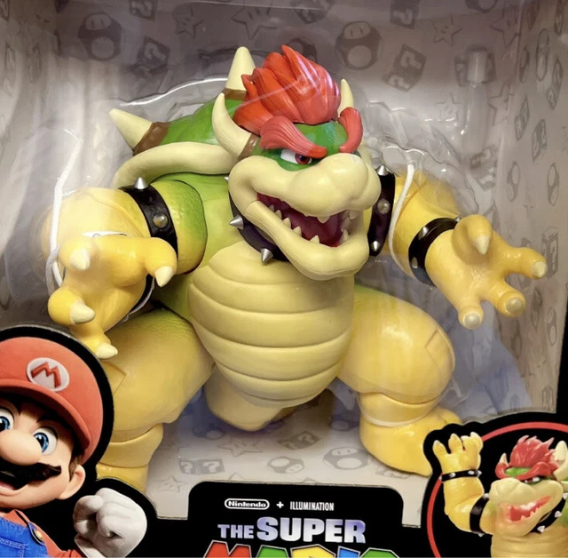 THE SUPER MARIO Bros Movie Premium Bowser W/ Fire Breathing Effect