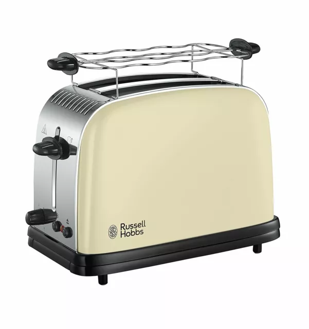 RUSSELL HOBBS Toaster Colours Plus+ Classic Cream 23334-56 6 Stufen 1670 W