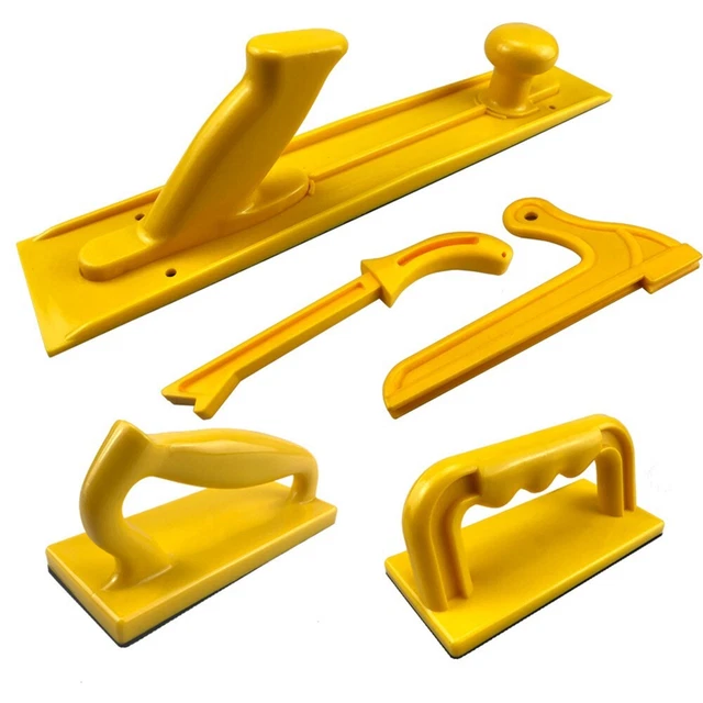 Poussoir De Sécurité Ergonomique Pour Scie à Table, Scie à Ruban, Toupi – Prise Confortable Et Contrôle Précis Jaune