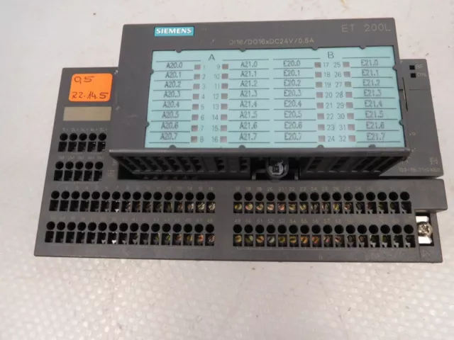 Siemens 133-1BL01-0XB0 Et 200L + Piastra di Collegamento 193-1CL00-0XA0 TB32L