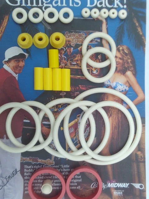 Kit élastiques Pour Flipper Doctor Who 1992 BALLY – Pinball Rubber Kit NEUF