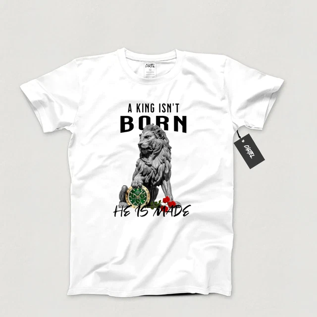 Men CARTEL A King Is Born T-Shirt Men CARTEL A King Is Born T-Shirt