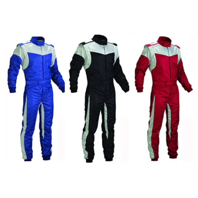 Go Kart Cordura Suit Blue-White-Red-White-Black  Mega Sale New Year Price