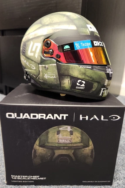 Casque Bell Norris McLaren 1/2 – Édition GP Singapour 2022 – Halo F1