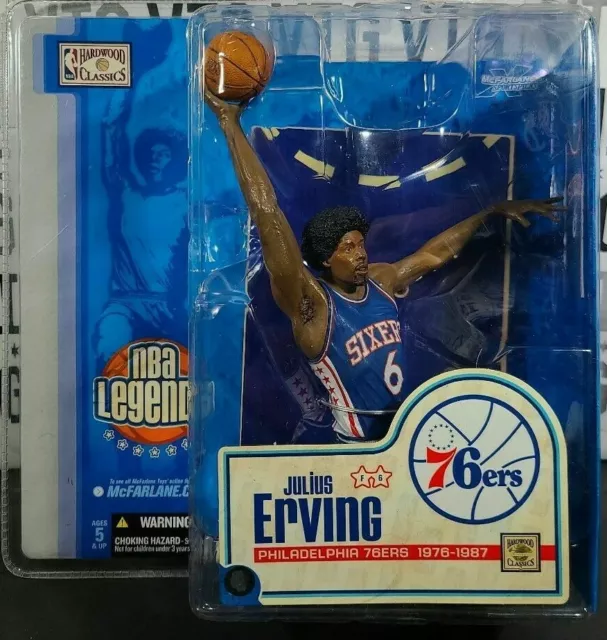 McFarlane NBA Legends 1 * JULIUS ERVING * , Philadelphia 76ers , NEU & OVP!!!