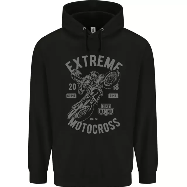 Extreme Motocross Moto Motox Bambini Felpa con Cappuccio