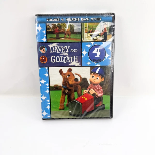 (未使用･未開封品)Davey &amp; Goliath 4: Helping Each Other [DVD] Davey and Goliath, Vol. 4 - Helping Each Other [Import