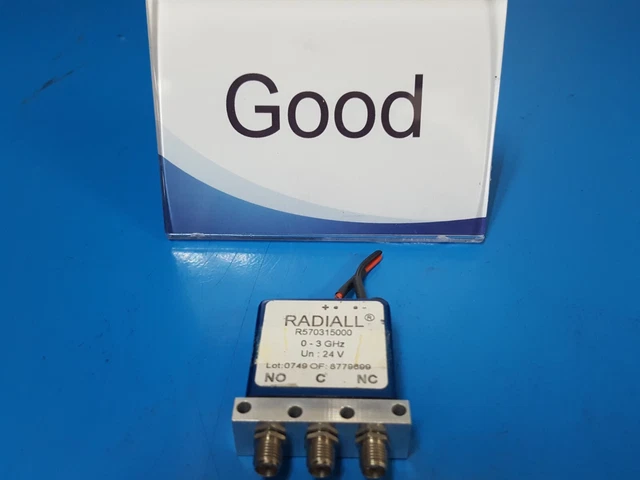 Radiall_R570315000: RF COAXIAL SWITCH 3GHz / 24V (7)