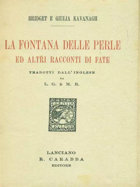 La Fontana Delle Perle Ed Altri Racconti Di Fate Libri Antichi/Modernariato