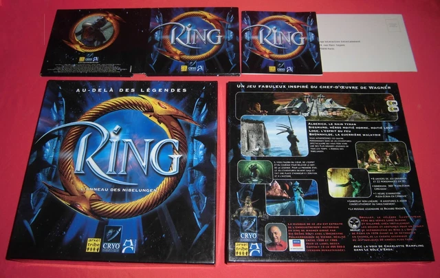 Jeu PC Ring : L'anneau Des Nibelung - Version Française Big Eurobox - Bon état