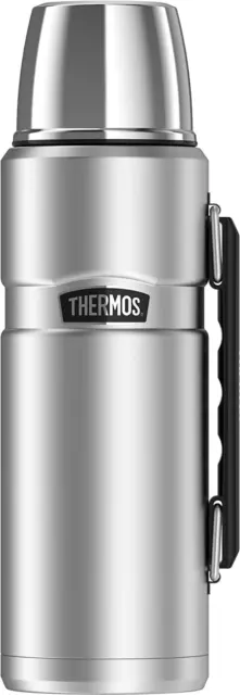 Thermos Stainless King Vacuum Insulated Flask, 1.2 Liters, Stainless Steel, SK20