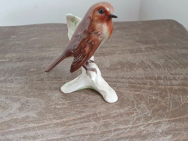 Bel Oiseau En Porcelaine Allemande De Goebel No Karl Ens