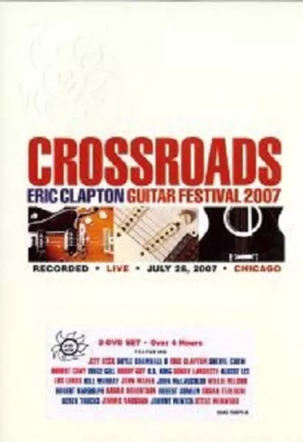 Eric Clapton "Crossroads Guitar Festival 2007" 2 Dvd