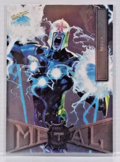 2021 Skybox Marvel Metal Universe Spider-Man - Nova #62 - Base Low Series