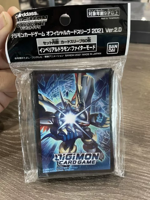 Bandai Digimon Card Game Sleeves - Imperialdramon Fighter - [TCG CCG] [PKMN MTG]