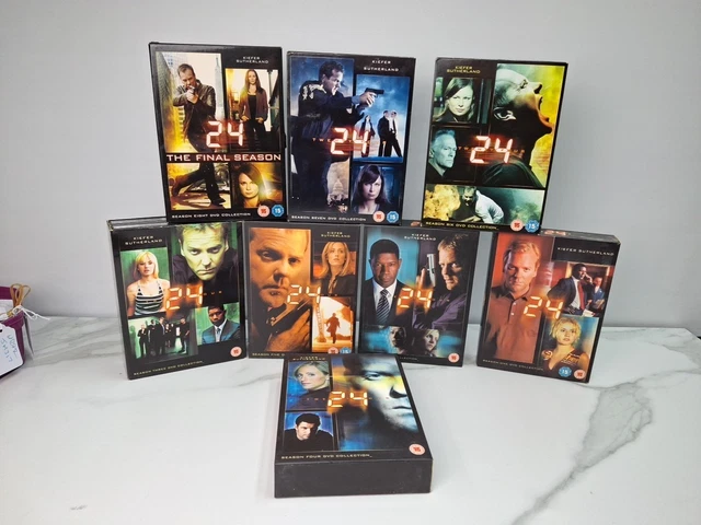 COMPLETE SERIES OF DVD box sets 1-8 Box Sets 24 Twenty Four P2111