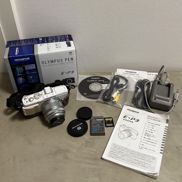 OLYMPUS PEN E-P3 ホワイト デジタル 一眼 ZOOM KIT Amazon | OLYMPUS ミラーレス一眼 PEN Lite E-PL3 ダブルズーム