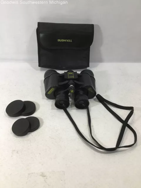 UNTESTED Bushnell Insta Focus Binoculars 7 X 35 w/ Case