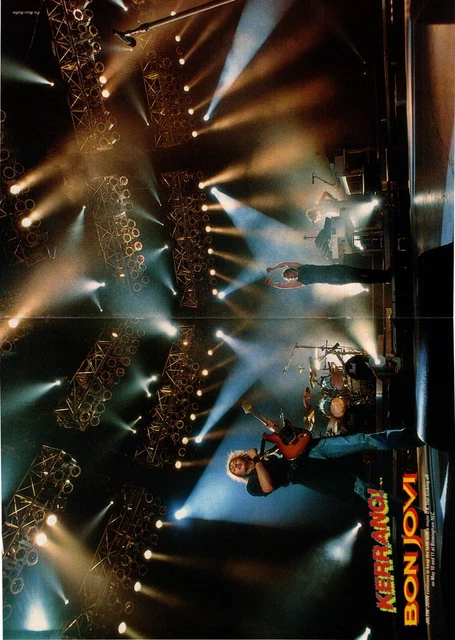 Tpot138 Pull Out Poster 16X11 Bon Jovi