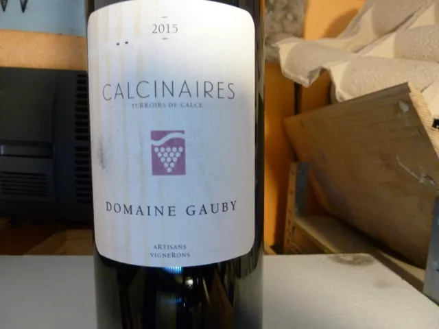 "Calcinaires" 2015 - Dom. Gauby Grand Vin Du Roussillon !