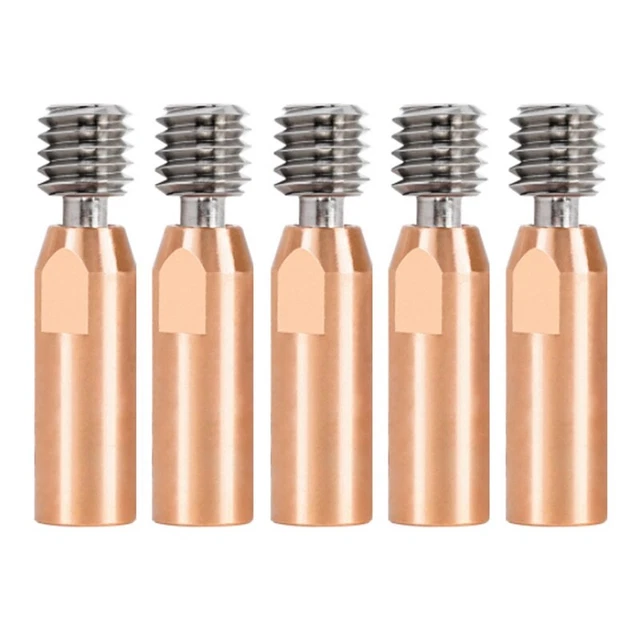 5PCS All Metal Bi-Metal CR10-Crazy Heat Break Throat for En B8T7