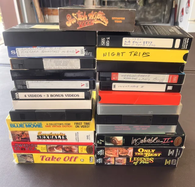 LOT OF 25 Vintage 90'S Adam & Eve Adult Educational Movies Video Vhs Beta  Tapes $99.00 - PicClick