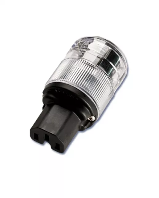 Wattgate Transparent 320i cryo Receptacle 320 IEC Clear Female Connector