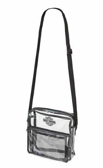 Harley-Davidson ""Clear Security Bag"" *A99662* trasparente regolabile sicuro