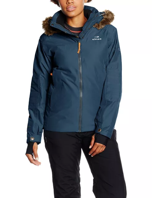 WOMENS EIDER MANHATTAN 3.0 Ski Skiing Jacket Medium size UK 14