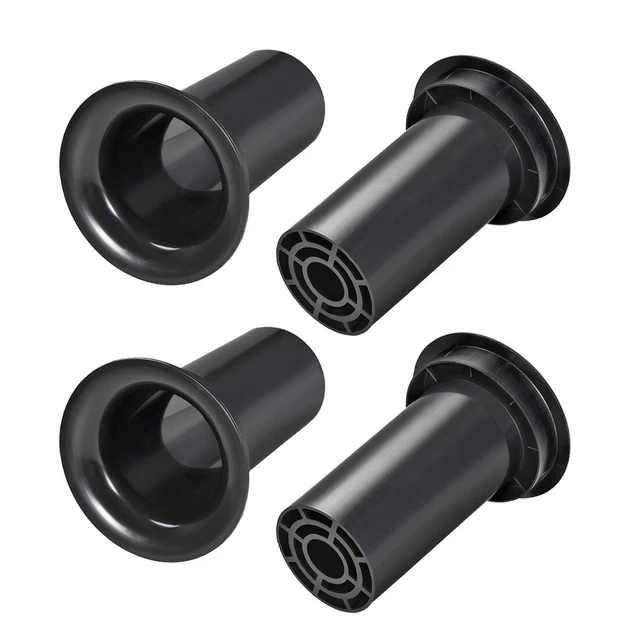 Tubo de Puerto de Altavoz de 100mm x 160mm,Tubo Reflejo de Bajo y Subwoofer 4uds