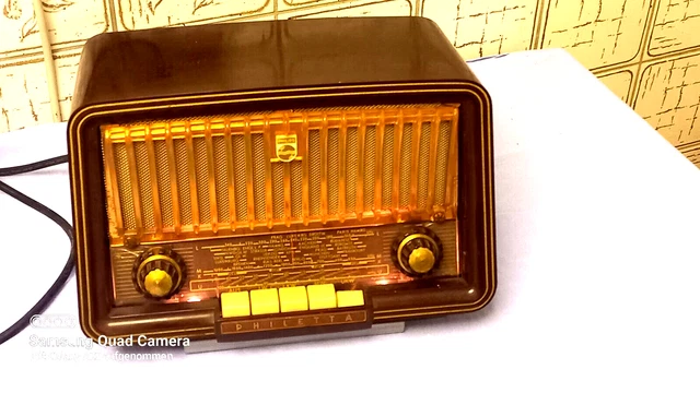 真空管ラジオ Philips philetta B2D93A フィリップス（真空管ラジオ 