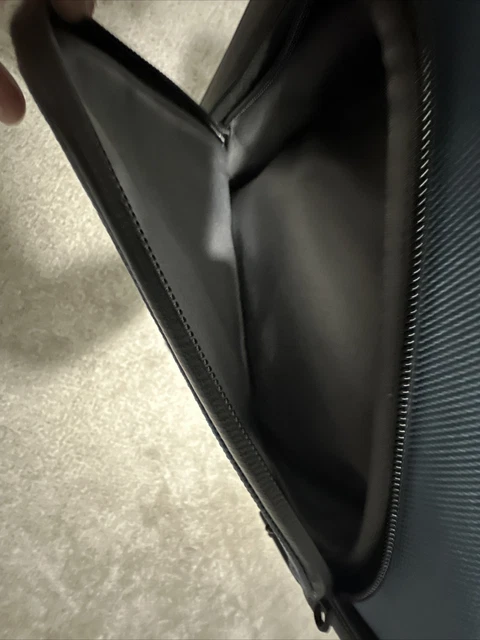 TUMI Alpha 3 Continental Dual Access Carry On 4 Wheel Expandable Travel Bag Blue 5